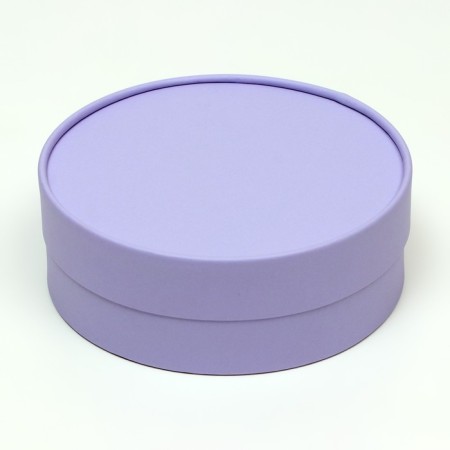 Box - tube 2 in 1, low with a dull lid "Lilac", 21 x 7 - 18 x 6 cm-3