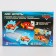 Aquamosaic with decorations, cars