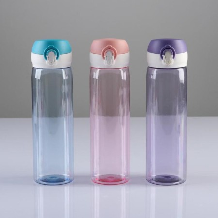 Water bottle, 550 ml, Master K, 22 x 6 cm, mix