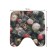 The toilet rug "Festive decoration", anti -slip, size 50x50 cm