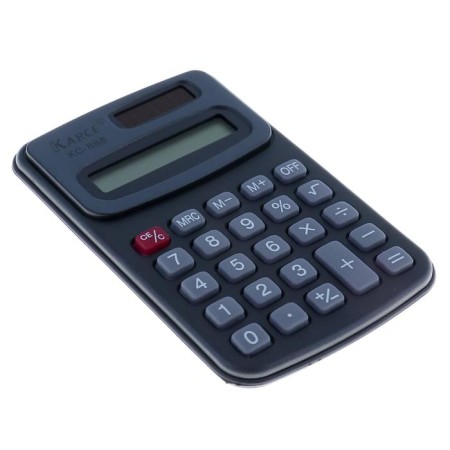 Pocket calculator with cover 8 - discharge, KC - 888, works on battery (AG 10 tablet)-2