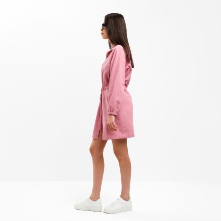Women's summer dress with kulisk mist size 40-42, pink color-1