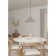 Alsager chandelier, 1x40W E27