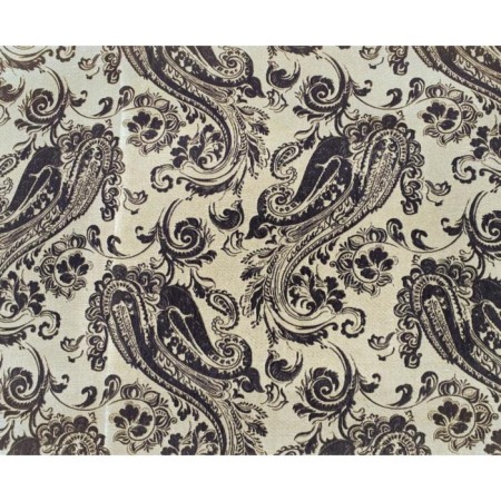 Set of curtains Paisley -S, size 400x280 cm, tulle - 450x280 cm-1