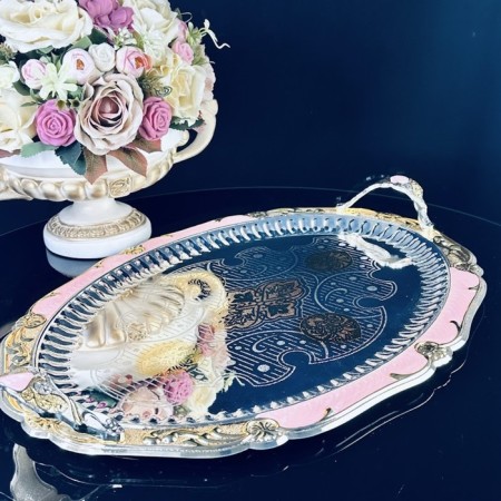 Oval tray lenardi, length 50 cm