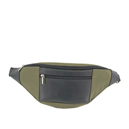 B2735 Bag belt, lightning department, black/green color 14x29x10cm
