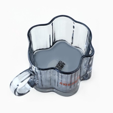 Glass mug "I love", 260 ml-4