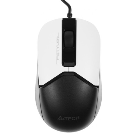 Mouse A4Tech FSTYLER FM12 Panda White/Black Optical (1200DPI) USB (3but)-2