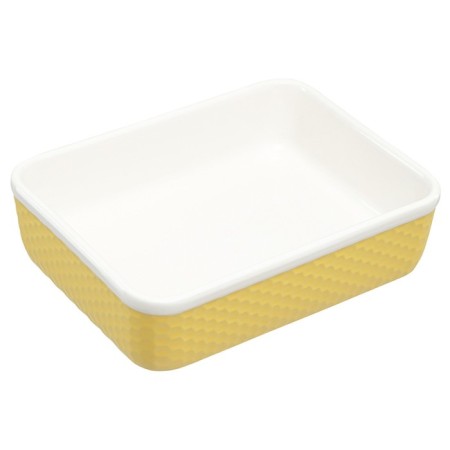 Liberty Jones Marshmallow baking dish, size 21.6x16.5 cm, lemon color-1