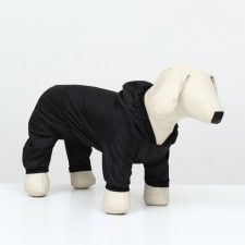 Overalls for animals, without lining, size XL, black