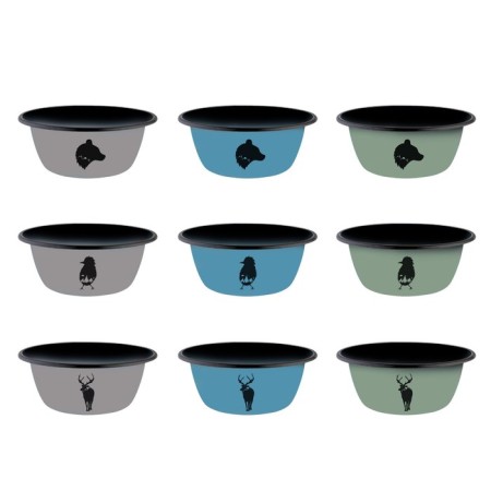 Enamelled bowl Axentia adventure, d = 16 cm, 0.8 l