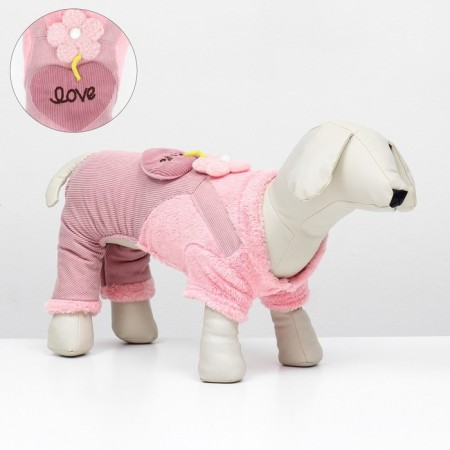 Kombinson "Love", size 2xl (DS 45 cm, og 55 cm, Osh 45 cm), pink