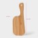 Greeter board for feeding and serving "ax", 40 × 15 × 1.6 cm, beech