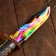Wooden souvenir "bayonet-knife" mix