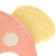 A rattle of a “vegetable mix, crush me: mushroom”, color mix, crush me