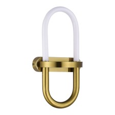 Wall lamp ST LUCE. SL1579.301.01. Mofisto. 1x10 W, LED, 3000K, 900 LM, 20x35.5 cm, golden color