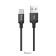Hoco X14, Type -C cable - USB, 3 A, 1 m, fast charging, nylon braid, black