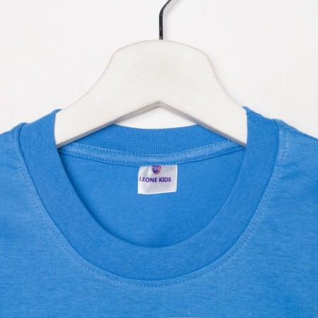 Children's T -shirt, Blue Mix color, height 116 cm-8