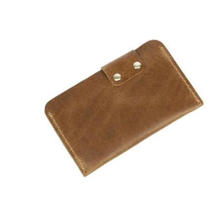 Cartholder on the button, brown color-2