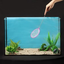 Aquarium round -round, 35 cm, Ø11.5 cm, mix of flowers
