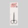 Scissors manicure, bent, 9 cm, silver color