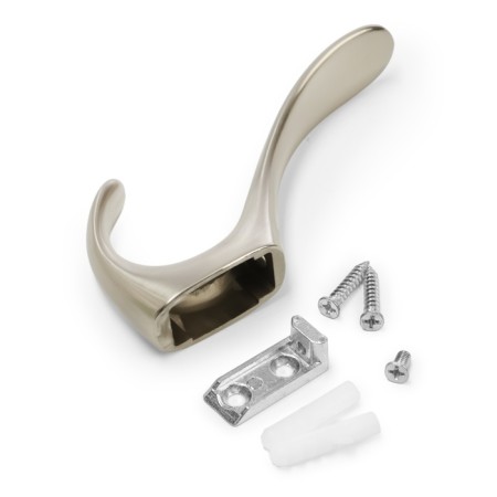 Furniture hook Cappio Note, two -rod, matte nickel-3