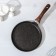 Pancake pan Granit Ultra, D = 24 cm, plastic handle, anti -stick coating, black color