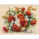 Cross embroidery “Field bouquet” 27x21 cm