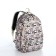 Set a youth backpack from textiles, a shoper bag, pink color
