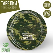 Disposable paper plate 