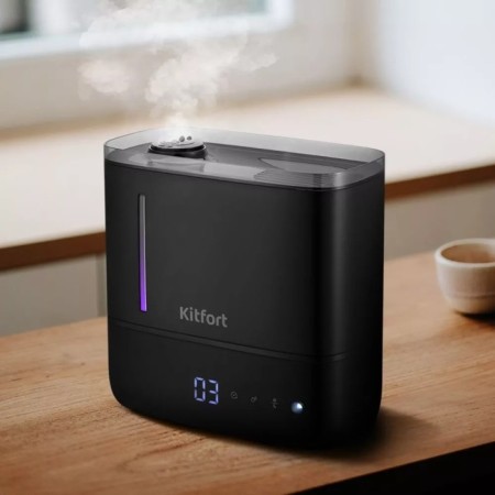 Air humidifier KitFort KT-2884, Ultrasound, 22 W, 4 l, up to 30 m2, black-1