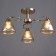 Causte "Donna" 3he27 40W gold 56x56x22 cm Bayerlux