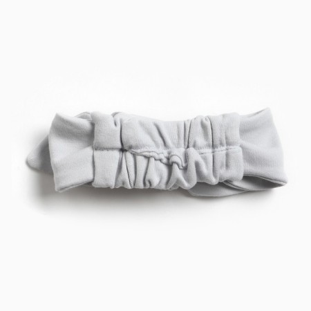Girl's head bandage, pearl color, height 68 cm-1