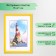 Photo frame plastic "Rainbow" 15x21 cm, yellow