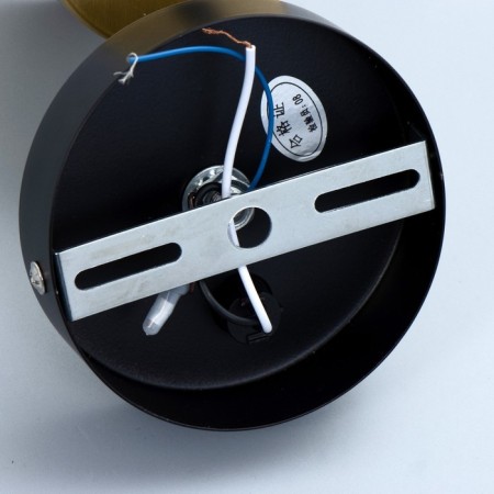 Bra "Alonso" LED 5W gold-black 10x7.5 cm-10