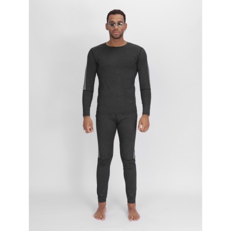 Male thermal underwear, size 50-52, dark gray color