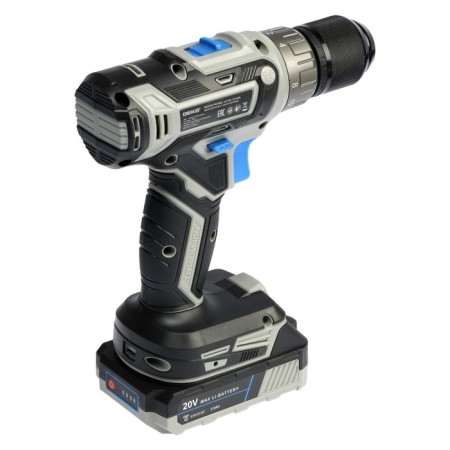 DREAR DEKO DKCD20V PRO, 20 V, 2x2 Ah, case + set of tools 63 subjects-2