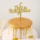 Topper for the cake "Happy Birthday", 13.5 × 17 cm
