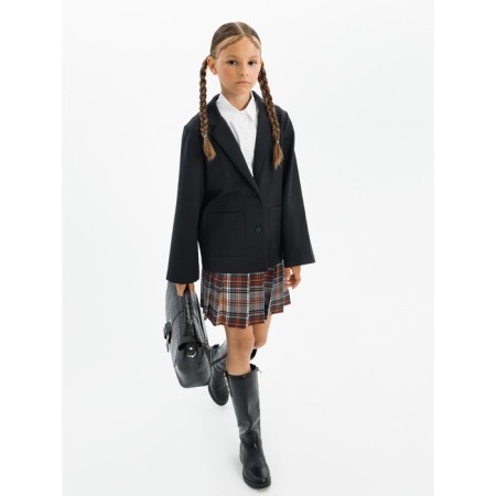 AMAROBABY StUDY LASS jacket for girls, height 146 cm, black color-6