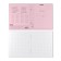 Notebook 18 sheets in a cage, Erichkrause Coverpro Pastel "Classic", with a plastic cover of 180 μm, an offset unit, whiteness 100%, pink