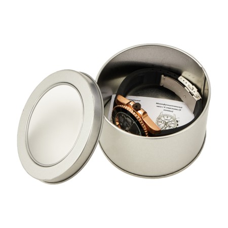 Men's watch, with calendar, D-4.4 cm, L-24 cm strap, luminous, 3 atm-3