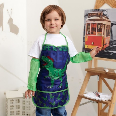 Apron with overturners Children's Ethel "Dino", 49 x 39 cm
