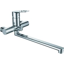 Bath mixer Rush Edge Ed7735-51, single-leaf, long spout, chrome