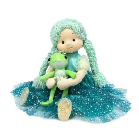 Soft toy "Peace and Frog Bastian", 38 cm-3
