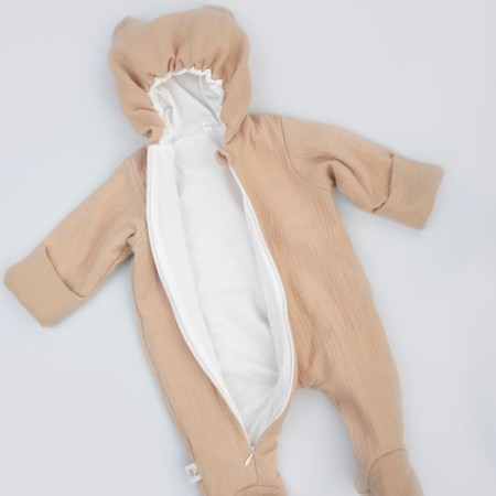 Kinderlitto “Muslin” discharge kit, 4 items, height 50-56 cm, sandy color-4