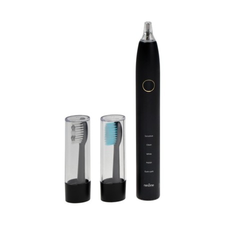 Electric toothbrush Nandme NX8000, 5 modes, battery, 2900 mAh, 2 nozzles, black-5