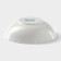 Deep plate AVVIR "Diva", D = 18 cm, glass ceramic, white color