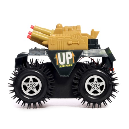 Tank-translator car, works on batteries, MIX color-5