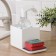 Organizer for detergents, white color
