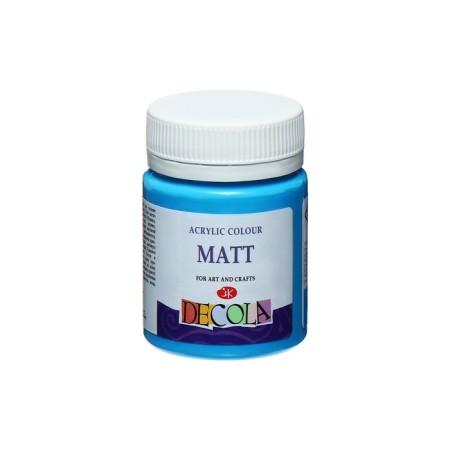 Acrylic matte paint 50 ml, ZHK Decola, sky blue, 14328512-2